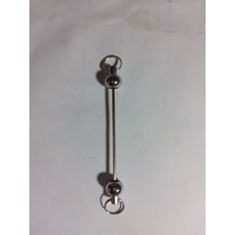 Unbranded DIY Keychain Bar Silver Tone